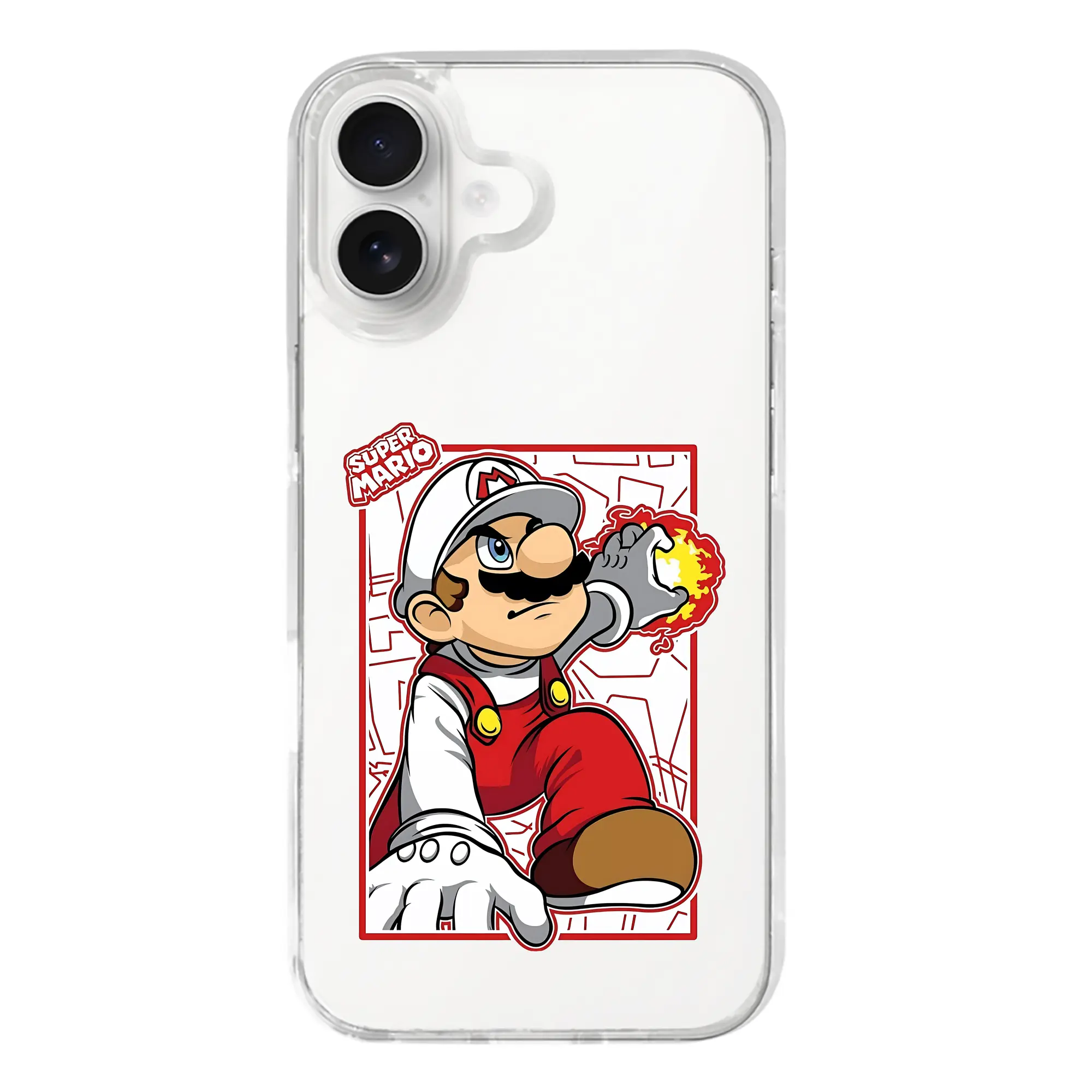 マリオ グッズ マリオ - iPhone 17シリーズ 透明スマホケース – 薄型・耐衝撃・精密フィット保護カバー